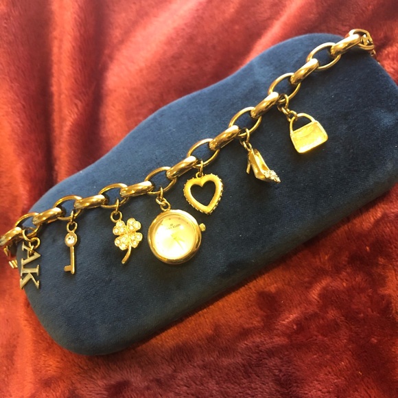 Anne Klein Charm Bracelet Watch main image 5